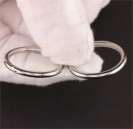 Creolen 2 0.0 2 5mm, Edelstahl - ID: 3951-JWG