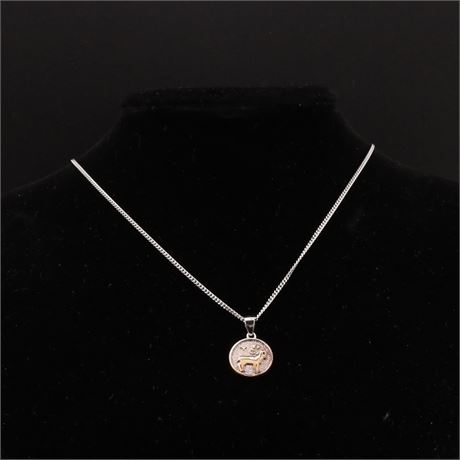 Collier Sternzeichen, Silber 925 - ID: 3961-JWG