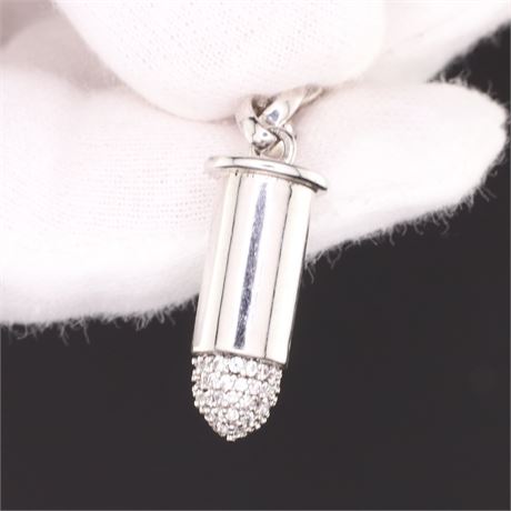 Anhänger Zirkonia, Silber 925 - ID: 610-JWG