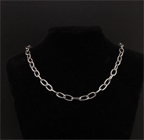 Bettelcollier Edel 45cm, Edelstahl - ID: 4573-JWG