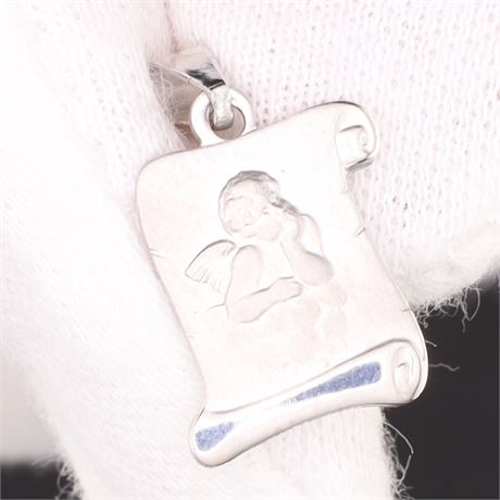 Anhänger Schutzengerl, Silber 925 - ID: 1308-JWG
