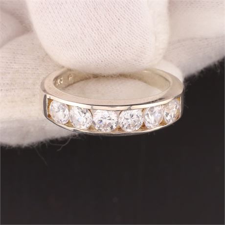 Ring Zirkonia, Silber 925, Weite 56 - ID: 475-JWG