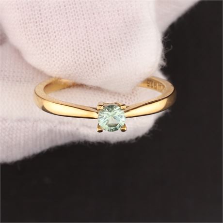 Ring Grün H, Silber 925, Weite 56 - ID: 5188-JWG