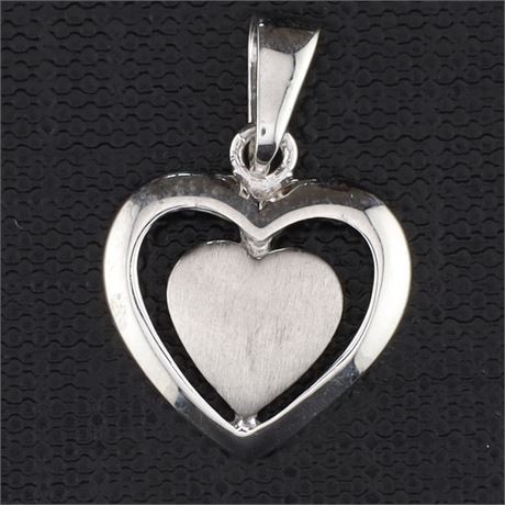 Anhänger Herz, Silber 925 - ID: 3450-JWG