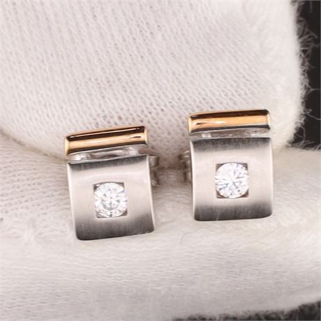 Ohrstecker Zirkonia, Silber 925 - ID: 2868-JWG