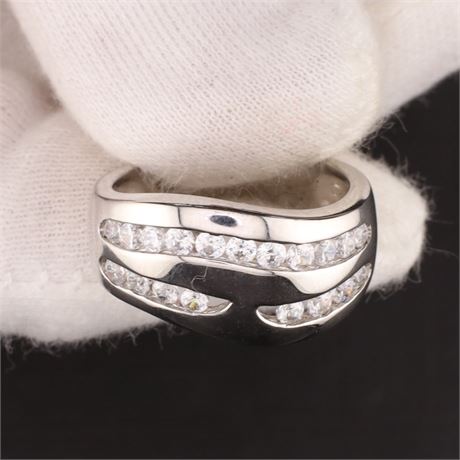 Ring, Silber 925, Weite 54 - ID: 2835-JWG