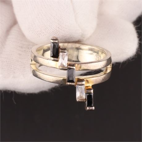 Ring Zirkonia, Silber 925, Weite 52 - ID: 483-JWG