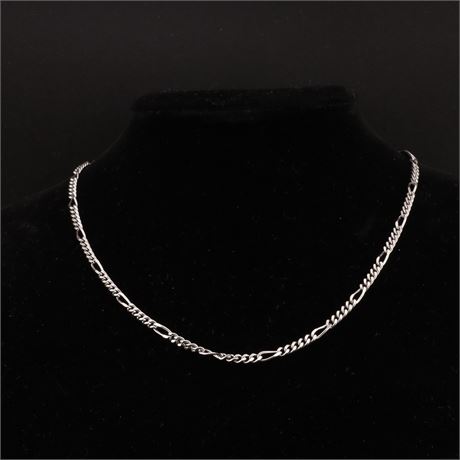 Figarokette 40cm, Silber 925 - ID: 3701-JWG
