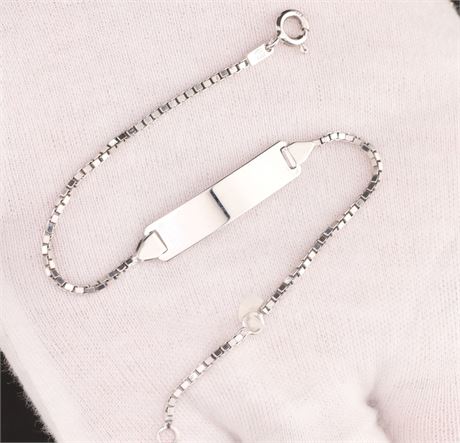 Schildarmband Anker, Silber 925 - ID: 3262-JWG