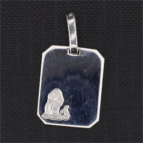 Anhänger Gravurplättchen, Silber 925 - ID: 3329-JWG