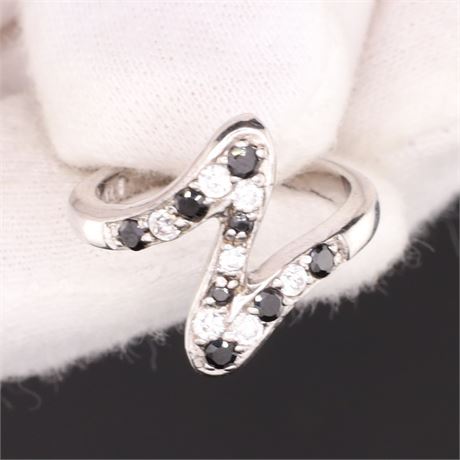 Ring Zirkonia, Silber 925, Weite 50 - ID: 907-JWG