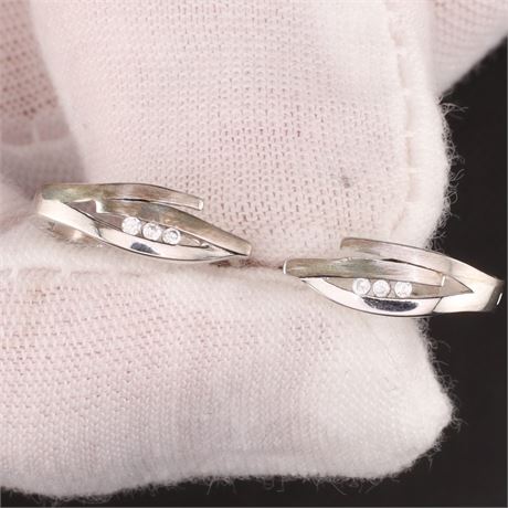 Creolen Zirkonia, Silber 925 - ID: 5026-JWG