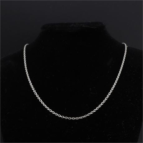 Ankerkette 55cm, Silber 925 - ID: 1011-JWG