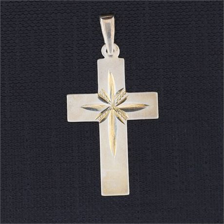 Anhänger Kreuz, Silber 925 - ID: 3273-JWG