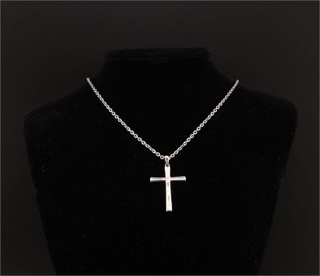 Anhänger Kreuz, Silber 925 - ID: 5351-JWG