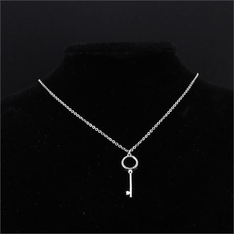 Collier Kreuz Zirkonia, Silber 925 - ID: 5311-JWG