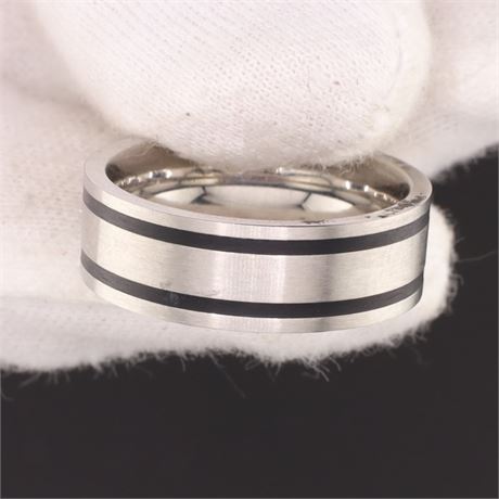 Ring mit Stein(en), Edelstahl, Weite 55 - ID: 694-JWG