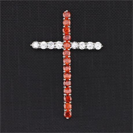 Anhänger Kreuz, Silber 925 - ID: 3230-JWG