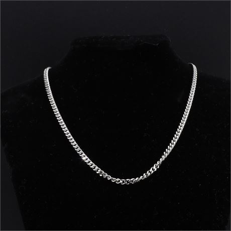 Panzerkette 45cm, Silber 925 - ID: 1241-JWG