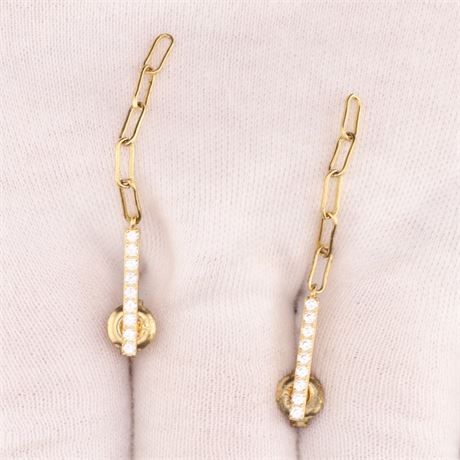 Ohrstecker Zirkonia, Silber 925 - ID: 1220-JWG