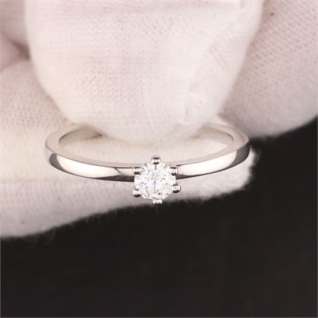 Ring Zirkonia, Silber 925, Weite 54 - ID: 5248-JWG