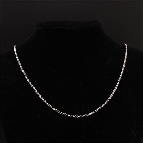 Erbskette 60cm, Silber 925 - ID: 3829-JWG