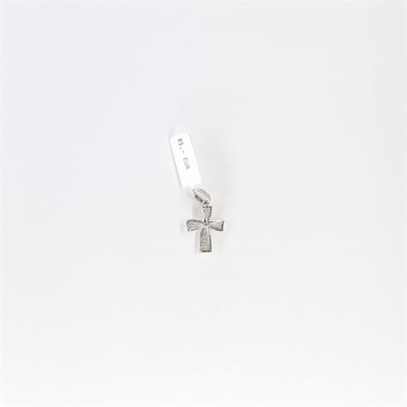 Anhänger Kreuz Zirkonia, Silber 925 - ID: 330-JWG