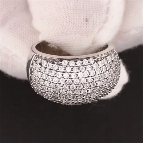 Ring Zirkonia, Silber 925, Weite 52 - ID: 5068-JWG