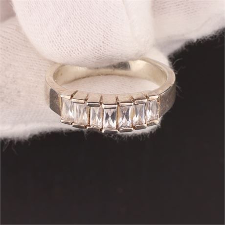 Ring Zirkonia, Silber 925, Weite 53 - ID: 472-JWG