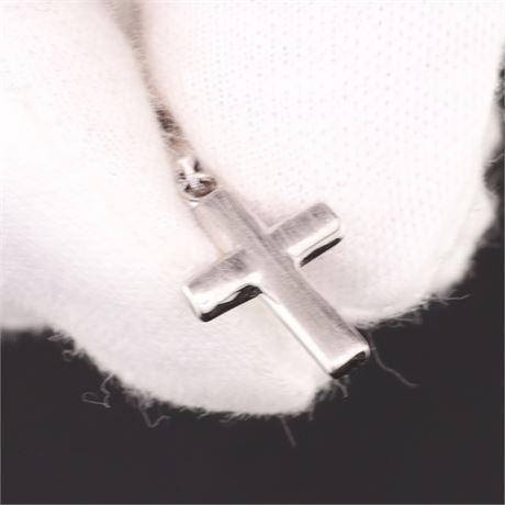 Anhänger Kreuz, Silber 925 - ID: 874-JWG