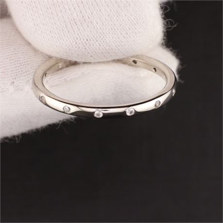 Ring Zirkonia, Silber 925, Weite 56 - ID: 3618-JWG