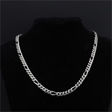 Figarokette 45cm, Silber 925 - ID: 2672-JWG