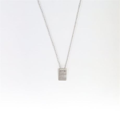 Collier 50-55 cm, Edelstahl - ID: 257-JWG