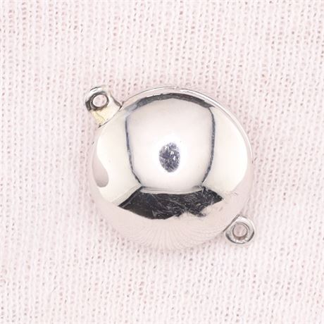 Verschluss oval 12, Silber 925 - ID: 646-JWG