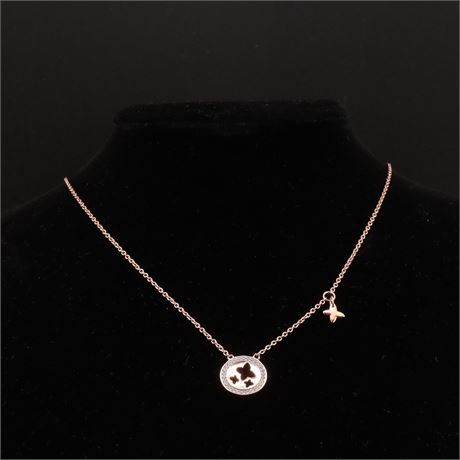 Collier Zirkonia 45 cm, Silber 925 - ID: 3710-JWG