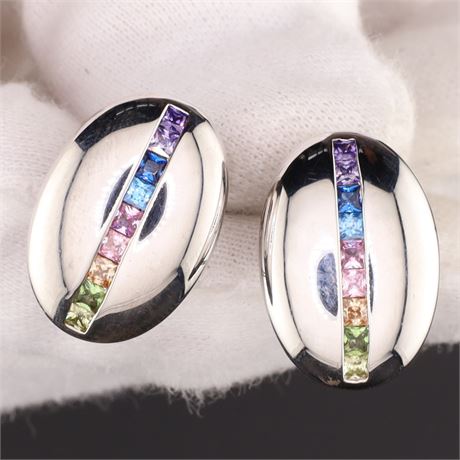 Ohrstecker Zirkonia, Silber 925 - ID: 1218-JWG