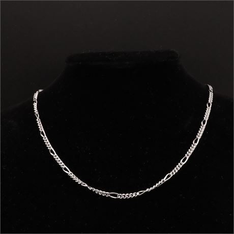 Figarokette 45cm, Silber 925 - ID: 3705-JWG