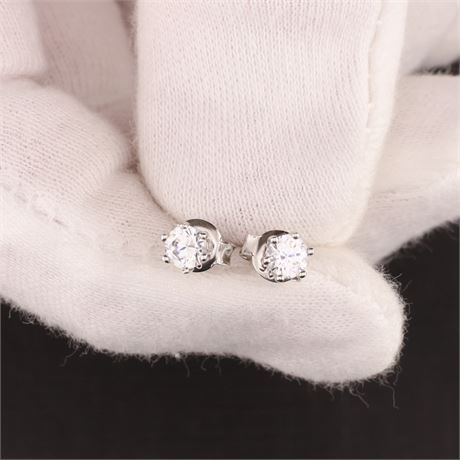 Ohrstecker Zirkonia, Silber 925 - ID: 4656-JWG