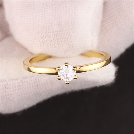 Ring Zirkonia, Silber 925, Weite 54 - ID: 5244-JWG