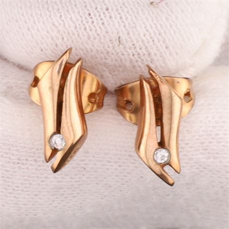 Ohrstecker, Edelstahl - ID: 5383-JWG