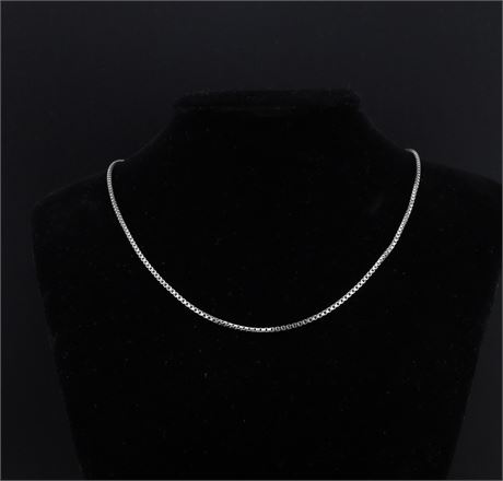 Venezianerkette 42cm, Silber 925 - ID: 5366-JWG
