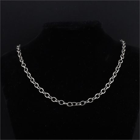 Ankerkette 70cm Bettel, Silber 925 - ID: 3567-JWG