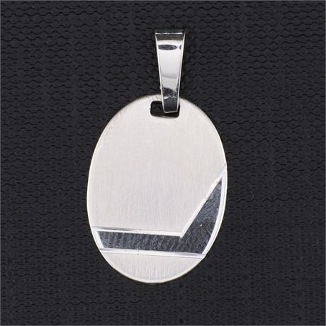 Anhänger Gravurplatte, Silber 925 - ID: 3215-JWG