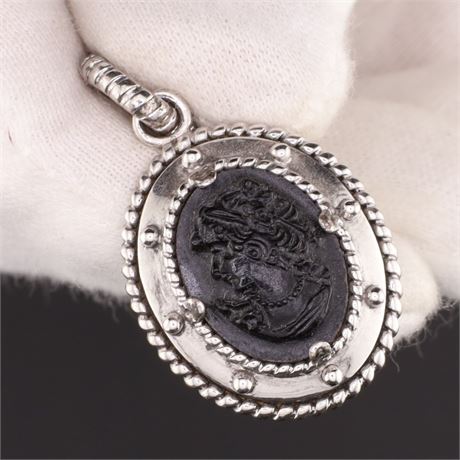 Anhänger CAI Pretty Woman Onyx, Silber 925 - ID: 1249-JWG