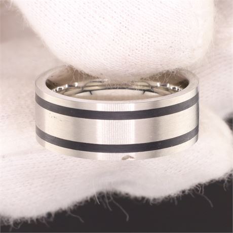 Ring mit Stein(en), Edelstahl, Weite 49 - ID: 1059-JWG