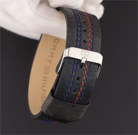 Lederarmband, Edelstahl - ID: 1239-JWG