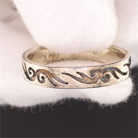 Ring geschwärtzt, Silber 925, Weite 67 - ID: 733-JWG
