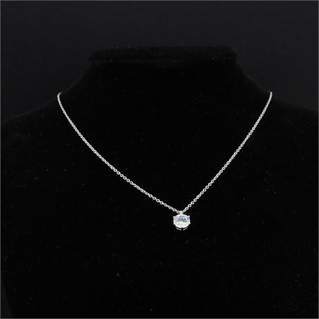 Collier Zirkonia 40-45cm, Silber 925 - ID: 5250-JWG