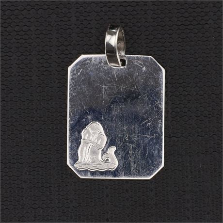 Anhänger Gravurplättchen, Silber 925 - ID: 3326-JWG