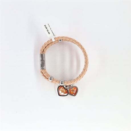 Armband Edelst ST0 18 CM, Edelstahl - ID: 347-JWG
